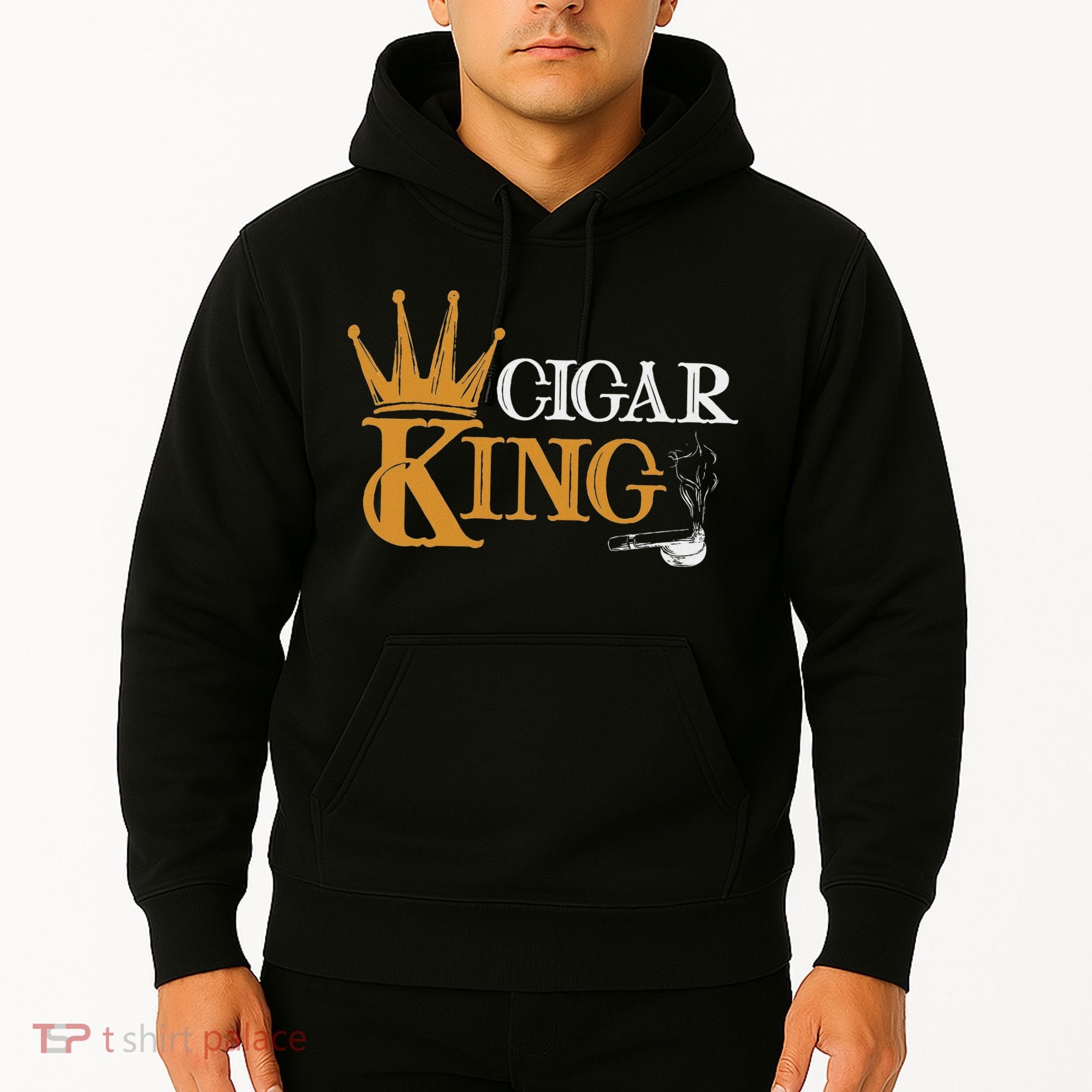 Cigar Smoking Connoisseur Tobacco Cigar King Hoodie