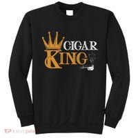 Cigar Smoking Connoisseur Tobacco Cigar King Sweatshirt thumb 0