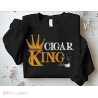 Cigar Smoking Connoisseur Tobacco Cigar King Sweatshirt thumb 2