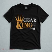 Cigar Smoking Connoisseur Tobacco Cigar King T-Shirt thumb 5