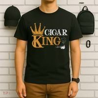 Cigar Smoking Connoisseur Tobacco Cigar King T-Shirt thumb 6