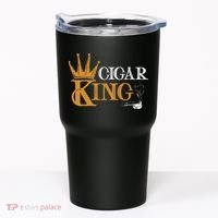 Cigar Smoking Connoisseur Tobacco Cigar King Tumbler thumb 0