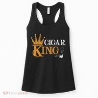 Cigar Smoking Connoisseur Tobacco Cigar King Women's Tank Top thumb 0