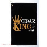 Cigar Smoking Connoisseur Tobacco Cigar King Golf Towel thumb 0