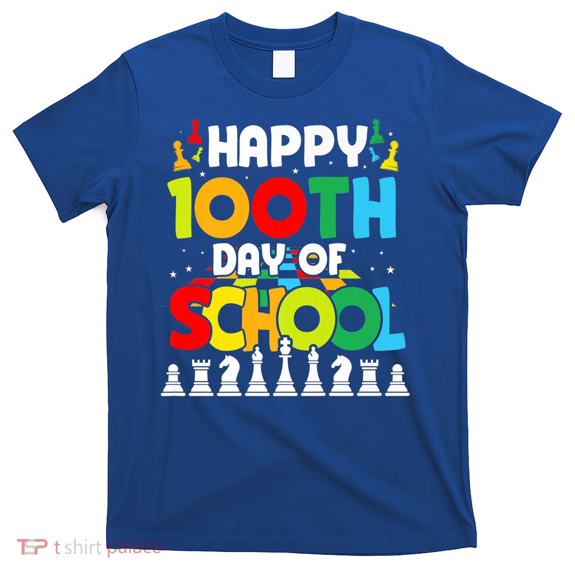 Chess Stuff Chess Club Chess Merch 100th Day Of School Chess Gift T-Shirt