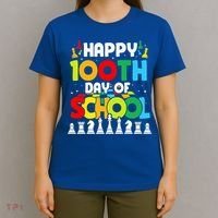 Chess Stuff Chess Club Chess Merch 100th Day Of School Chess Gift T-Shirt thumb 4