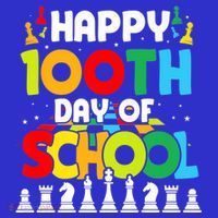 Chess Stuff Chess Club Chess Merch 100th Day Of School Chess Gift T-Shirt thumb 7