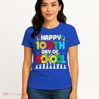 Chess Stuff Chess Club Chess Merch 100th Day Of School Chess Gift Women's T-Shirt thumb 4