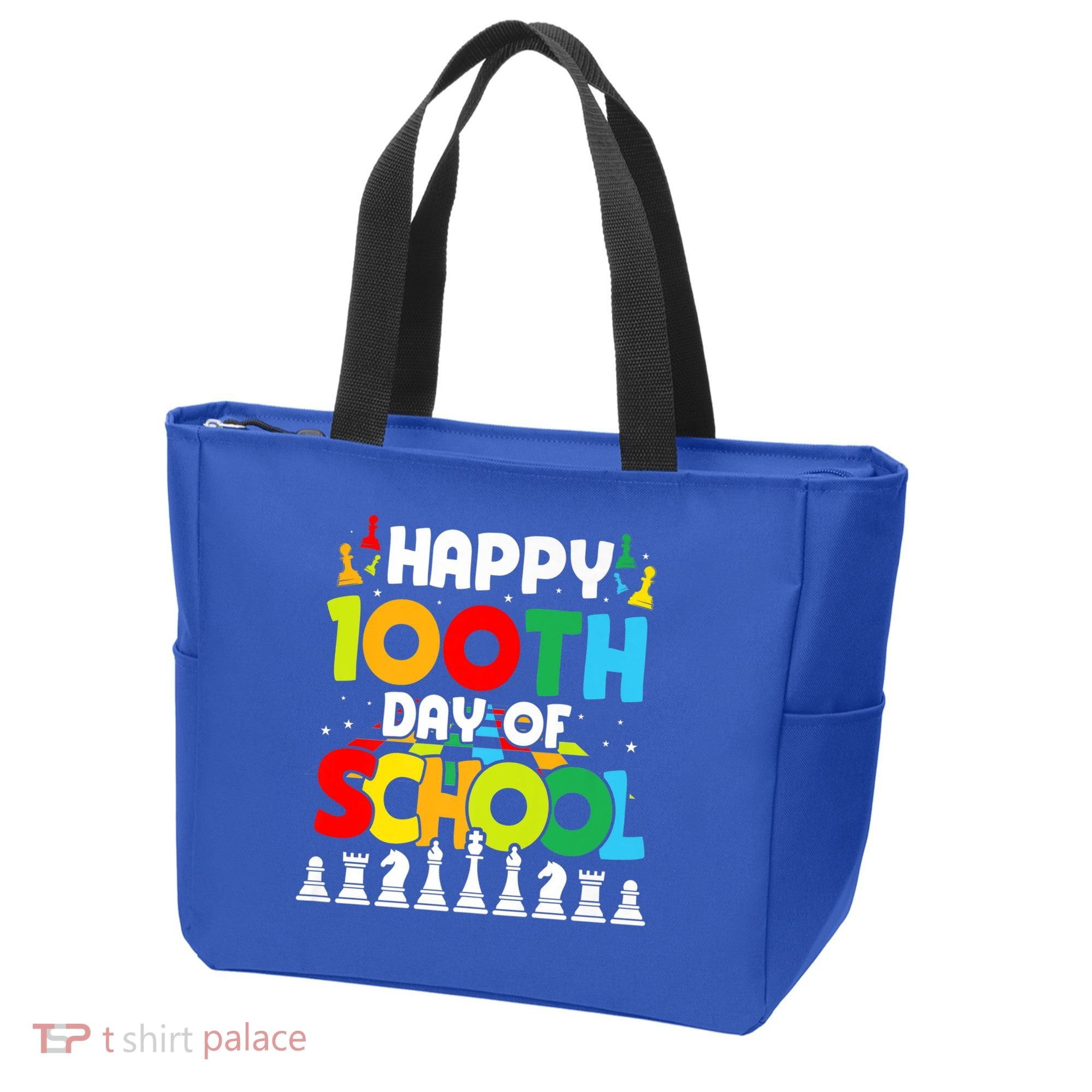 Chess Stuff Chess Club Chess Merch 100th Day Of School Chess Gift Tote Bag