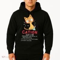 Cation Science Cat Funny Chemistry Chemist Science Teacher Hoodie thumb 2