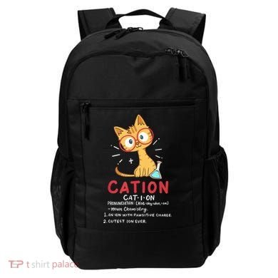 Cation Science Cat Funny Chemistry Chemist Science Teacher Backpack