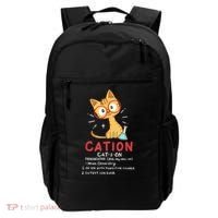 Cation Science Cat Funny Chemistry Chemist Science Teacher Backpack thumb 0