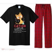 Cation Science Cat Funny Chemistry Chemist Science Teacher Pajama Set thumb 0
