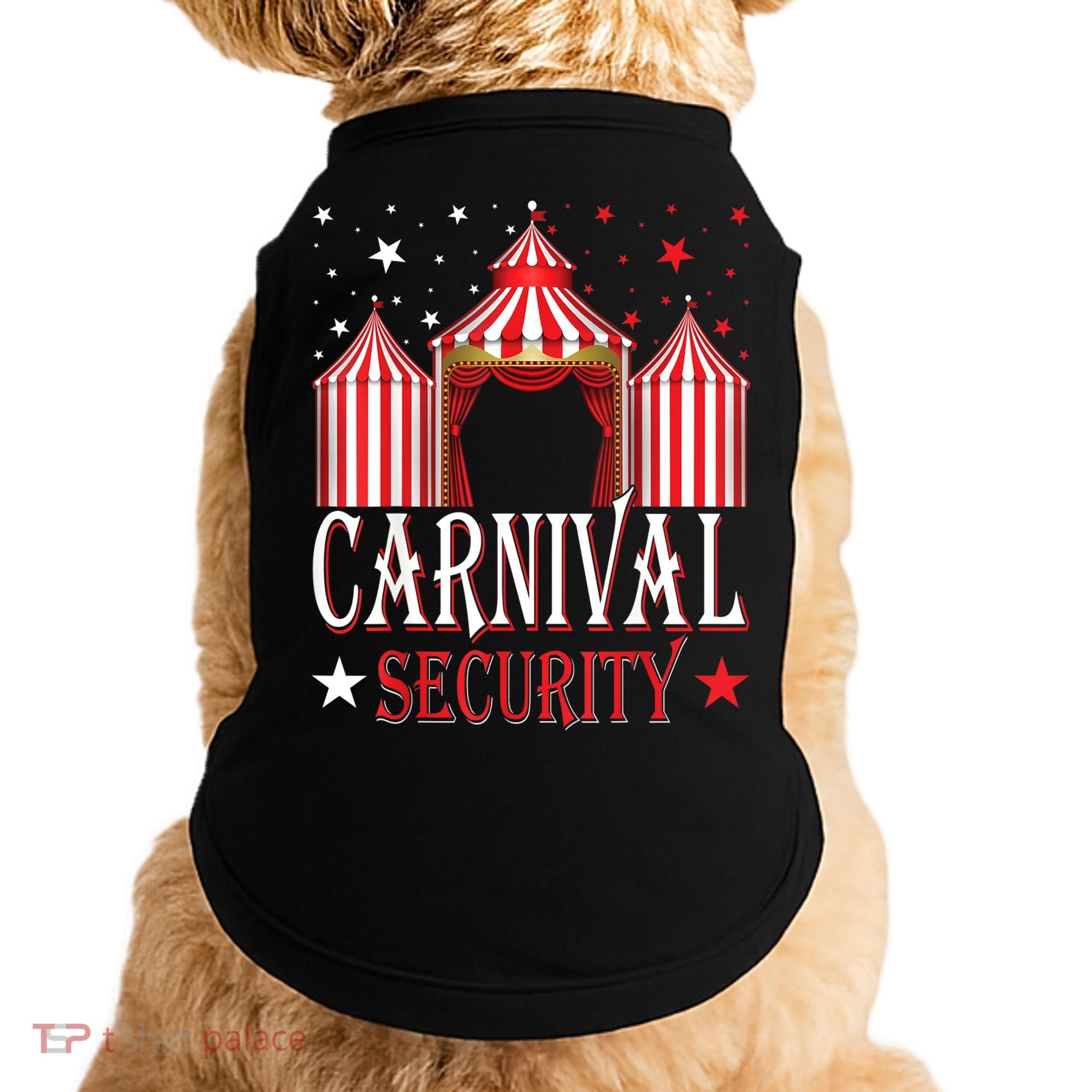 Carnival Security Circus Theme Amusement Park Carnival Party Doggie Tank
