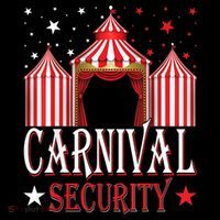 Carnival Security Circus Theme Amusement Park Carnival Party USA-Made Doggie Bandana thumb 2