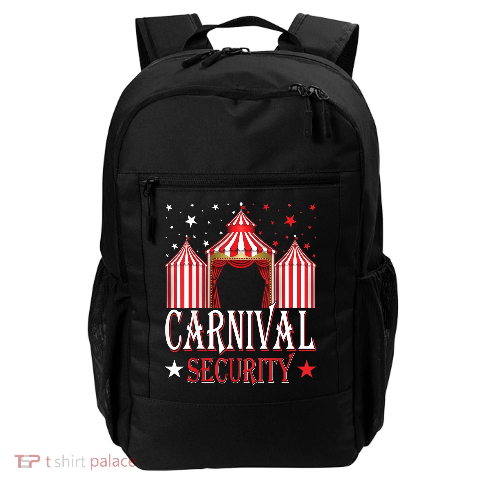 Carnival Security Circus Theme Amusement Park Carnival Party Backpack