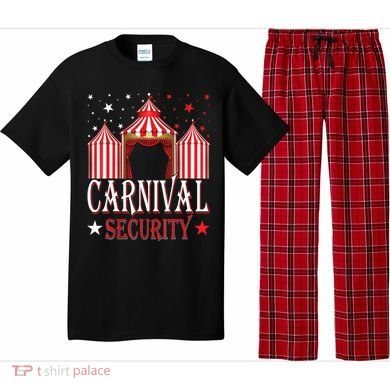 Carnival Security Circus Theme Amusement Park Carnival Party Pajama Set