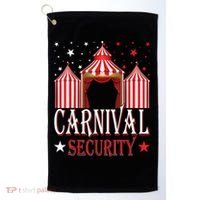 Carnival Security Circus Theme Amusement Park Carnival Party Golf Towel thumb 0