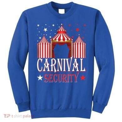 Carnival Security Circus Theme Amusement Park Carnival Party Sweatshirt