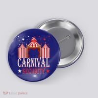 Carnival Security Circus Theme Amusement Park Carnival Party Button thumb 0
