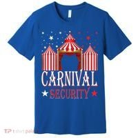 Carnival Security Circus Theme Amusement Park Carnival Party Premium T-Shirt thumb 0