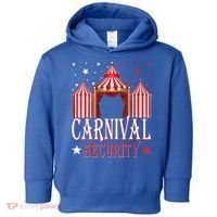 Carnival Security Circus Theme Amusement Park Carnival Party Toddler Hoodie thumb 0