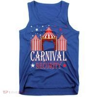 Carnival Security Circus Theme Amusement Park Carnival Party Tank Top thumb 0