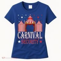 Carnival Security Circus Theme Amusement Park Carnival Party Women's T-Shirt thumb 0