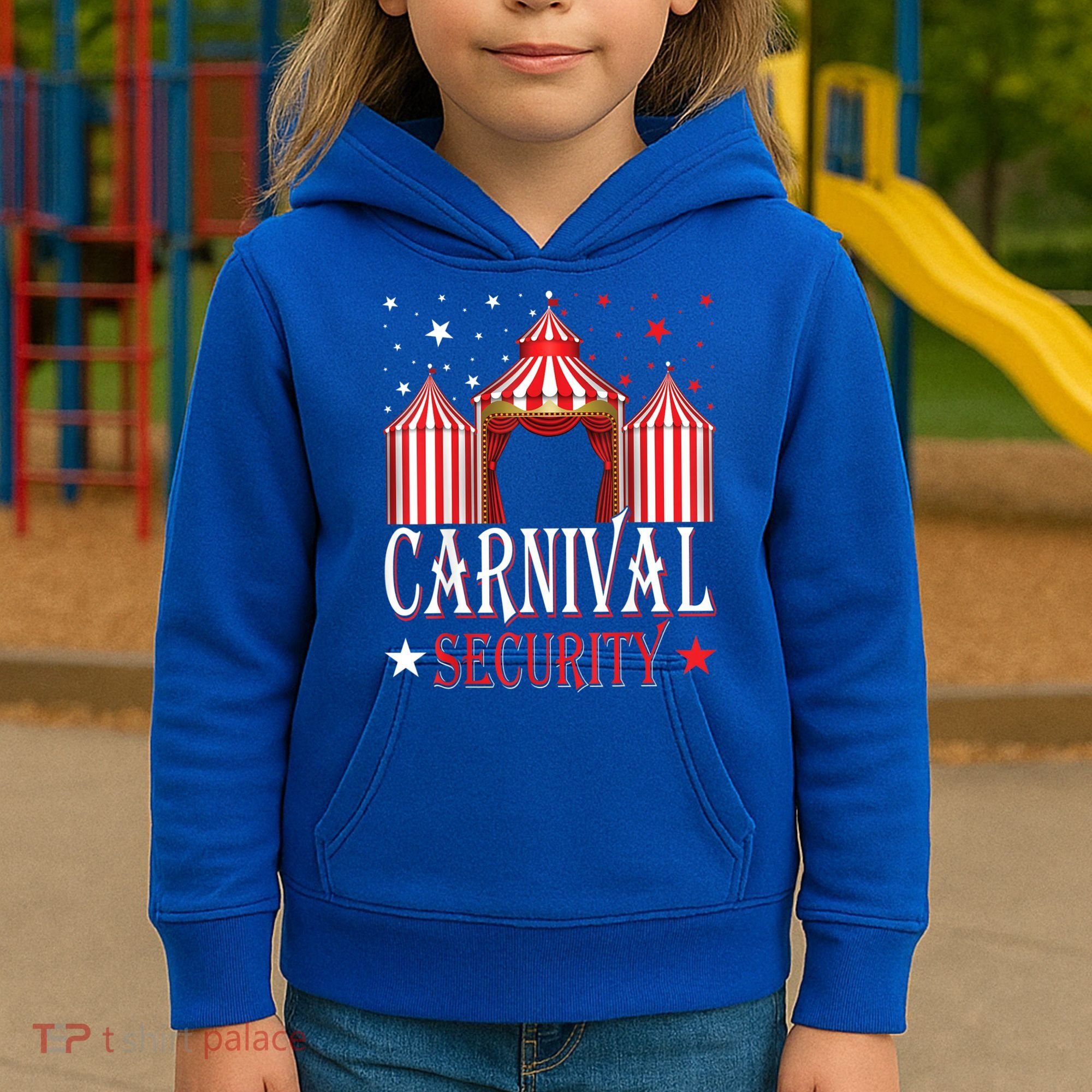 Carnival Security Circus Theme Amusement Park Carnival Party Kids Hoodie