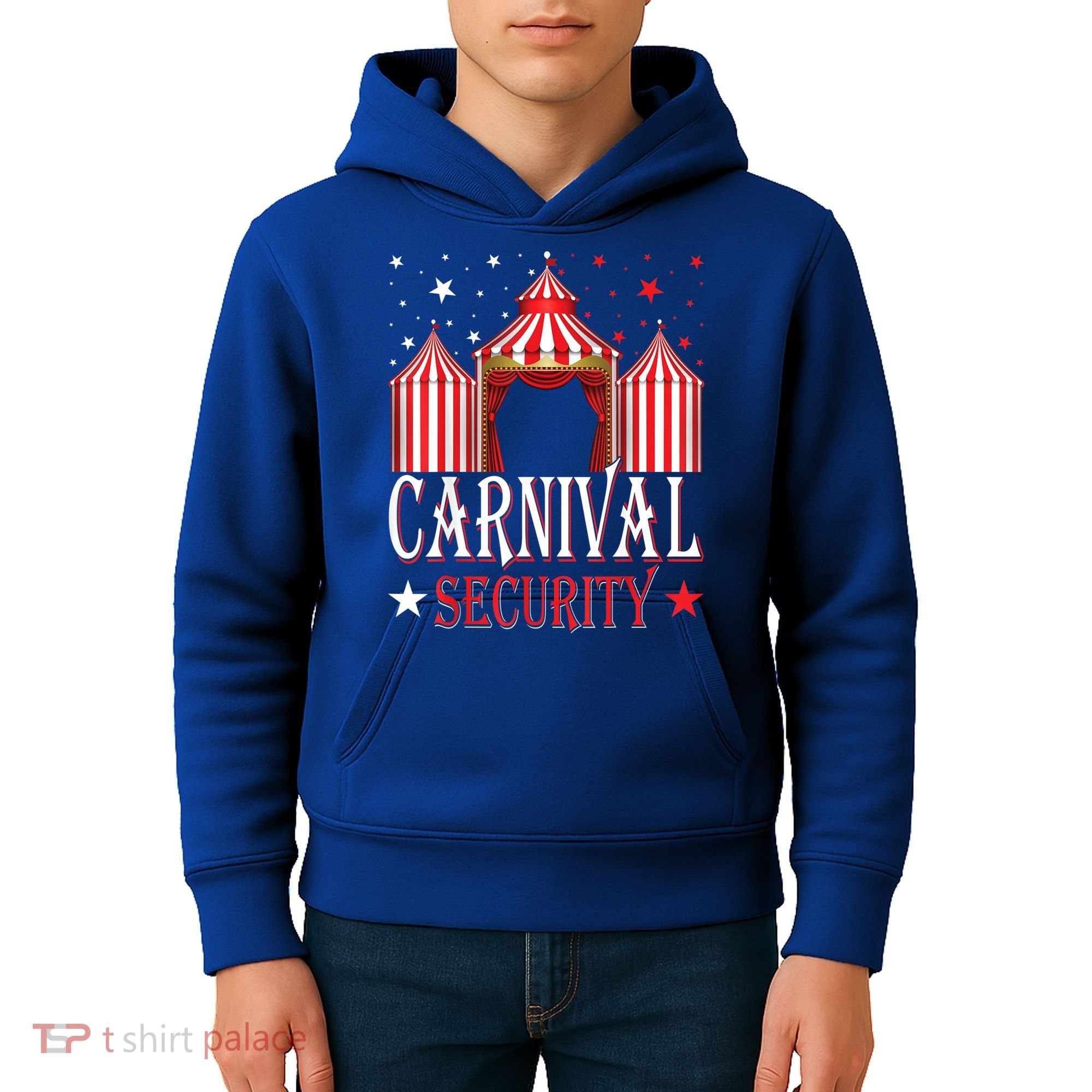 Carnival Security Circus Theme Amusement Park Carnival Party Kids Hoodie