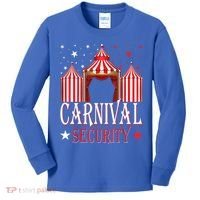 Carnival Security Circus Theme Amusement Park Carnival Party Kids Long Sleeve Shirt thumb 0
