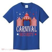 Carnival Security Circus Theme Amusement Park Carnival Party Kids T-Shirt thumb 0