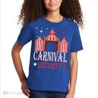 Carnival Security Circus Theme Amusement Park Carnival Party Kids T-Shirt thumb 2