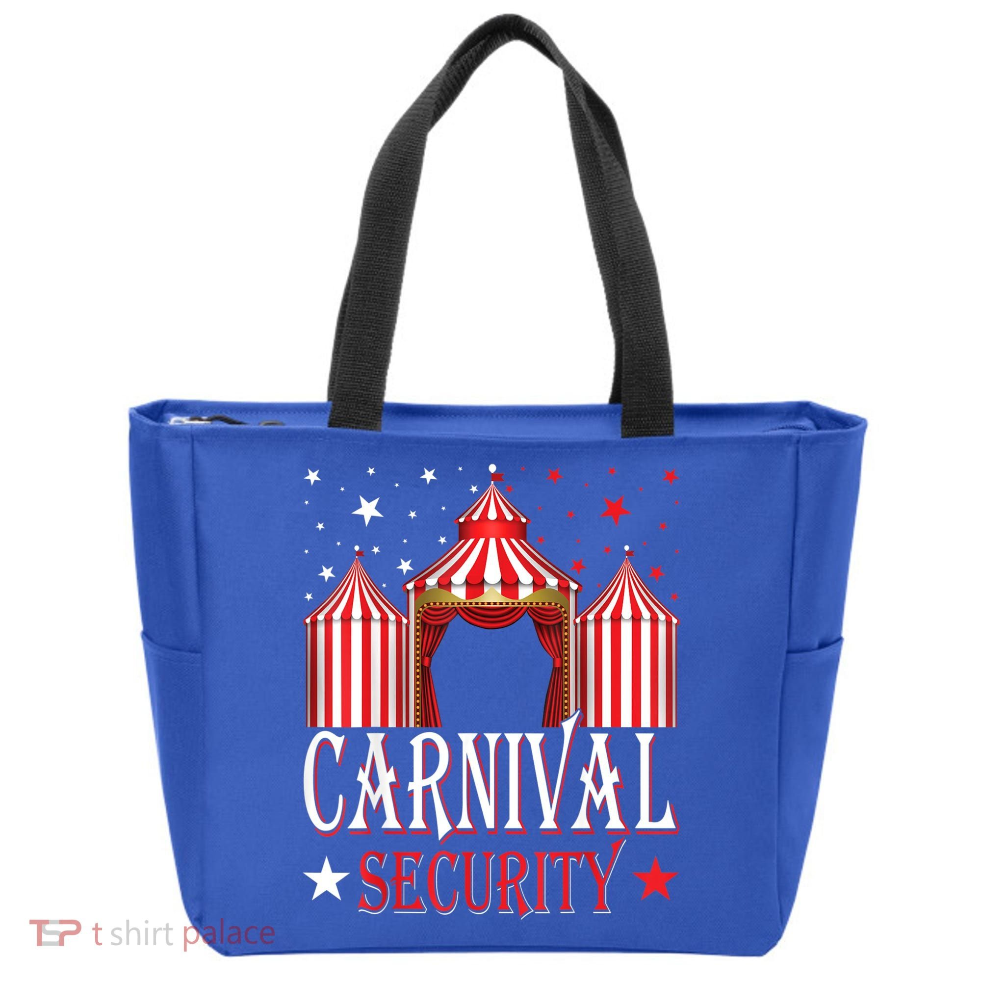 Carnival Security Circus Theme Amusement Park Carnival Party Tote Bag