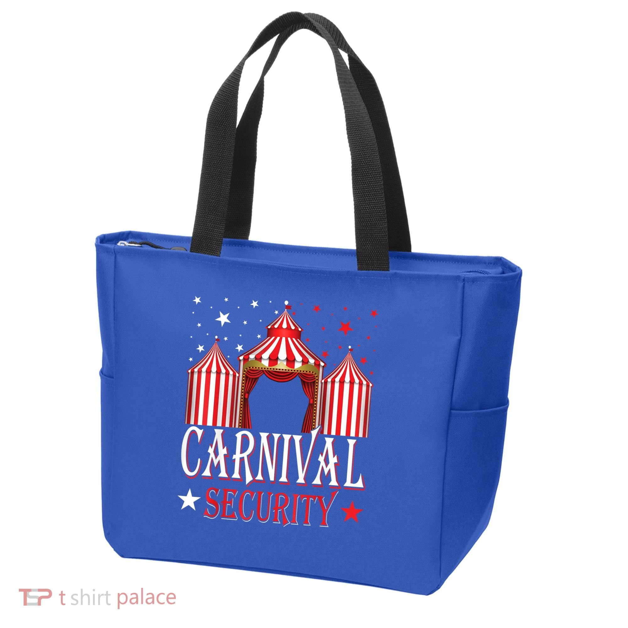 Carnival Security Circus Theme Amusement Park Carnival Party Tote Bag