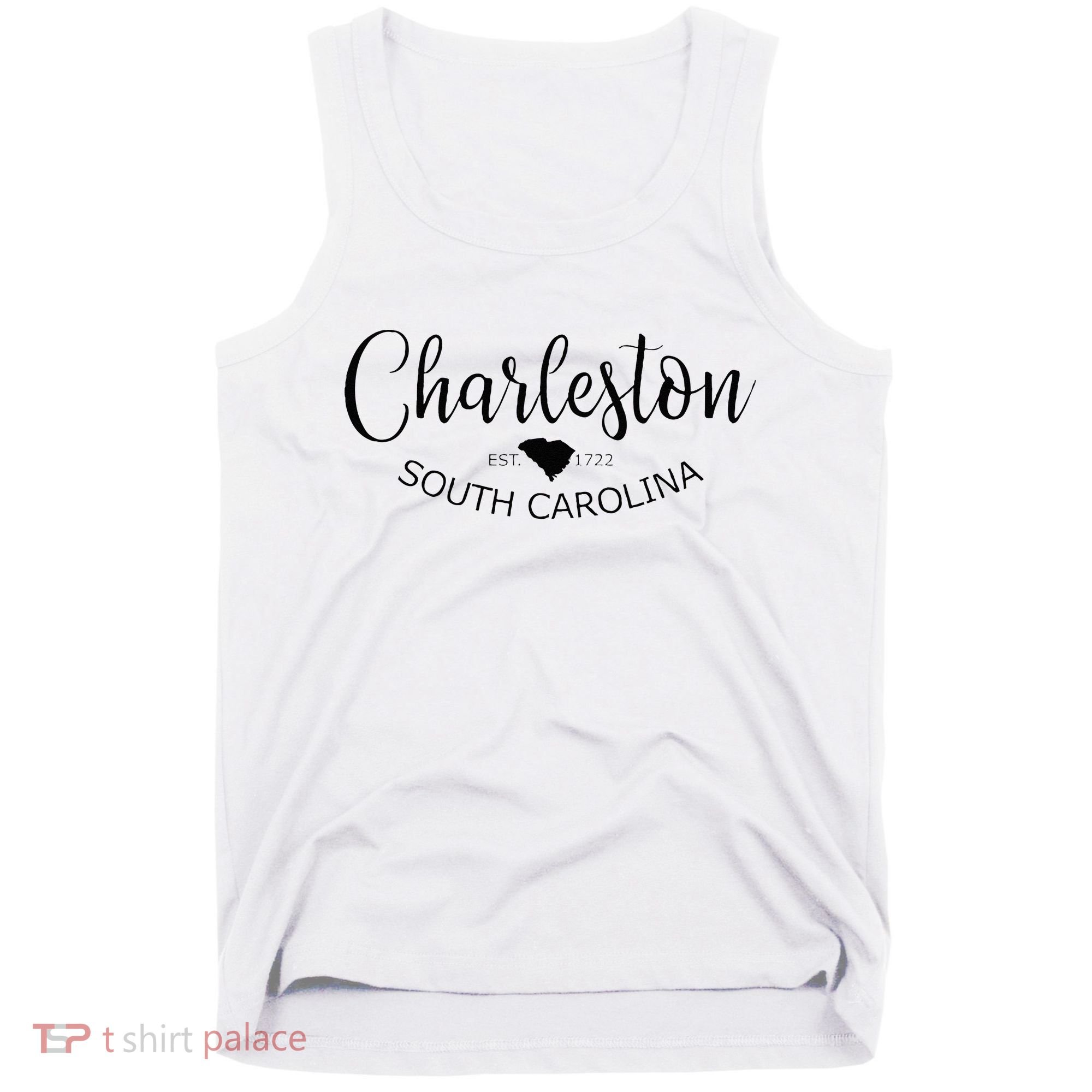 Charleston South Carolina Apparel Charleston SC US City Tank Top