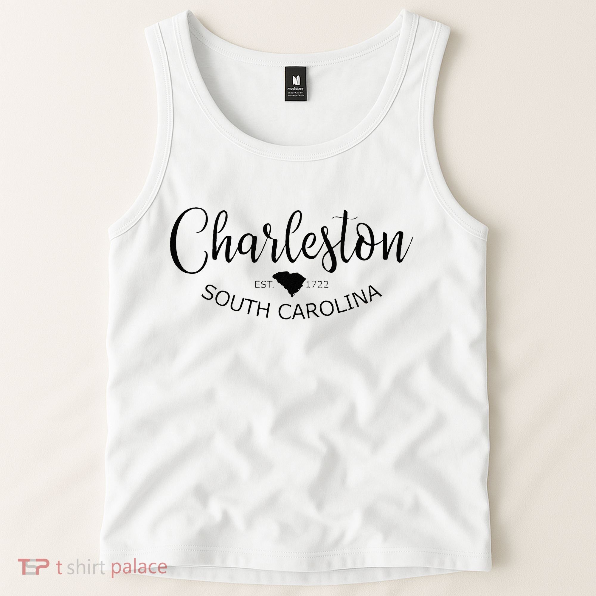 Charleston South Carolina Apparel Charleston SC US City Tank Top