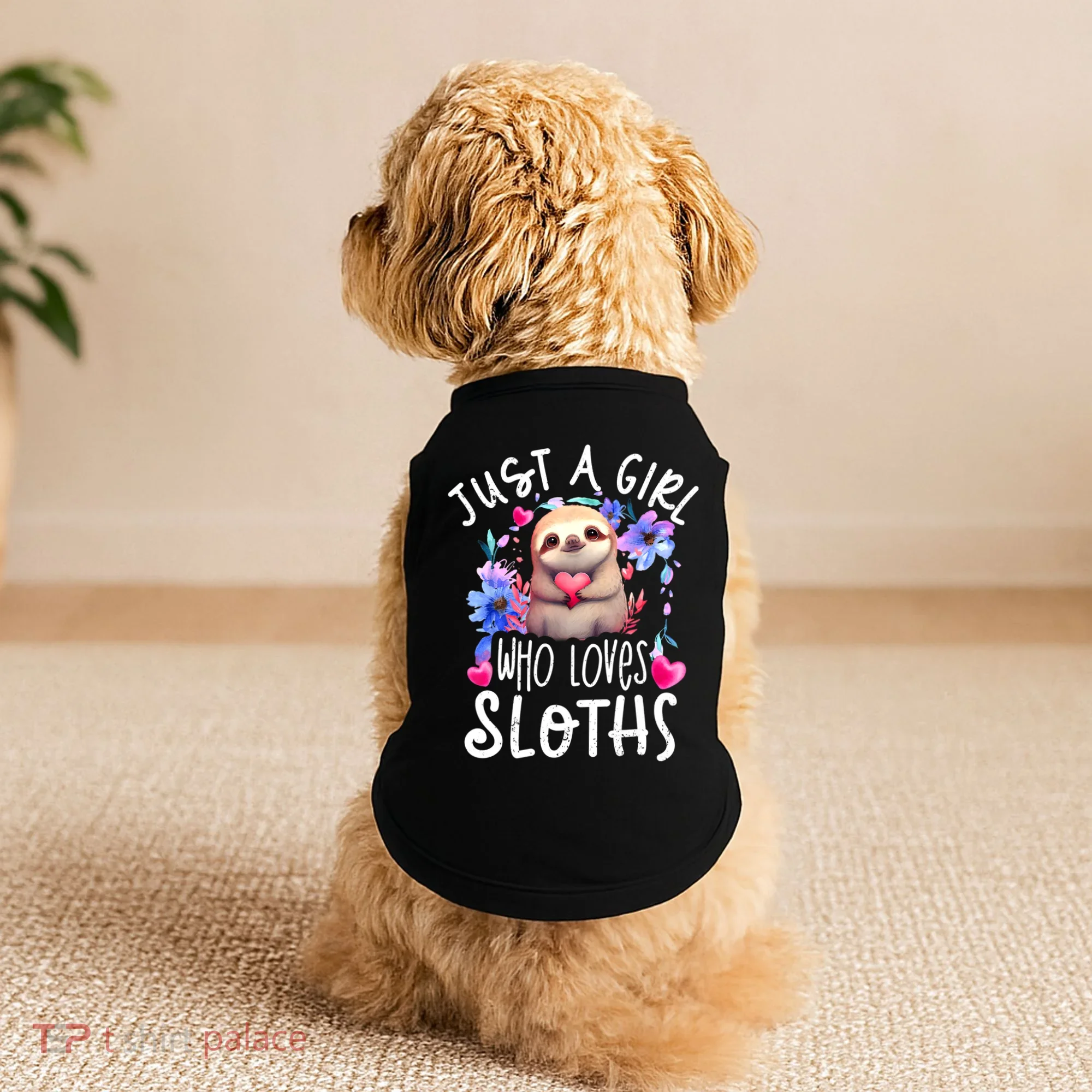 Cute Sloth Doggie Tank