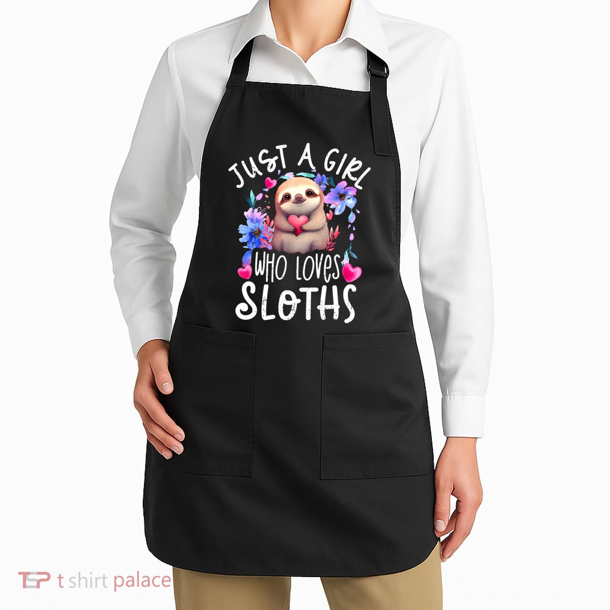 Cute Sloth Apron