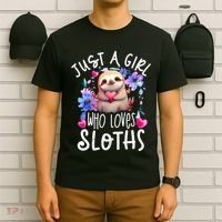 Cute Sloth T-Shirt thumb 6