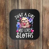 Cute Sloth Coaster thumb 0