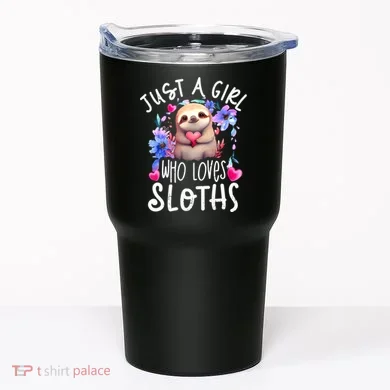 Cute Sloth Tumbler