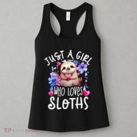 Cute Sloth Women's Tank Top thumb 3
