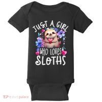Cute Sloth Baby Bodysuit thumb 0