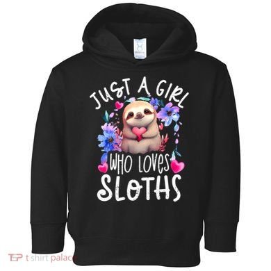 Cute Sloth Toddler Hoodie