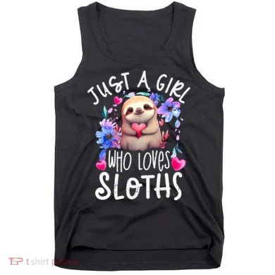 Cute Sloth Tank Top