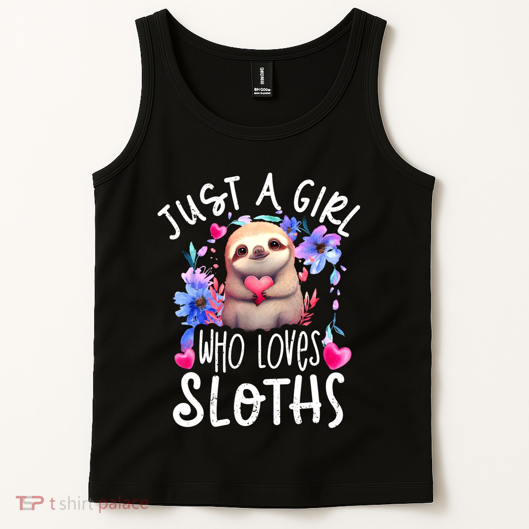 Cute Sloth Tank Top