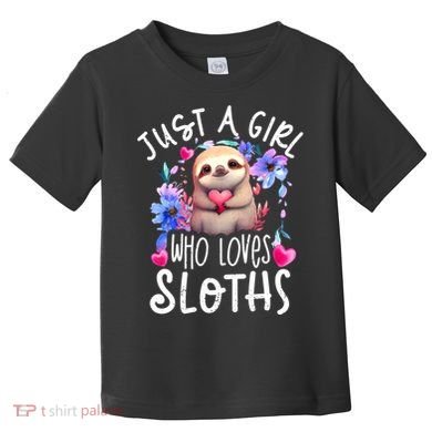 Cute Sloth Toddler T-Shirt