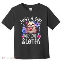 Cute Sloth Toddler T-Shirt thumb 0