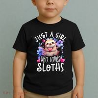 Cute Sloth Toddler T-Shirt thumb 2